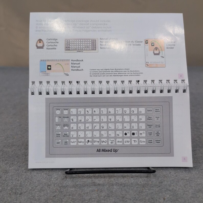 Manual de instrucciones de Cricut All Mixed Up de Cynthea Sandoval, Provo Craft 29-0051 imagen 2