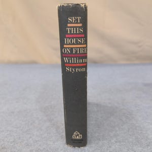 Set This House on Fire William Styron 1960 Signed by Author Hardcover VG/VG image 2