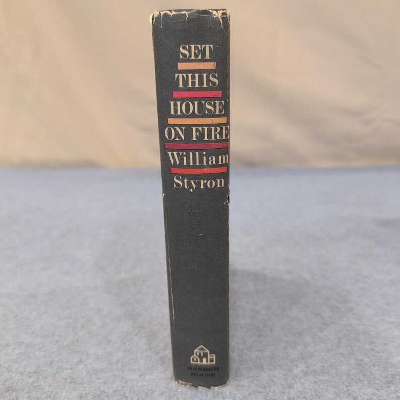 Set This House on Fire William Styron 1960 Signed by Author Hardcover VG/VG image 2