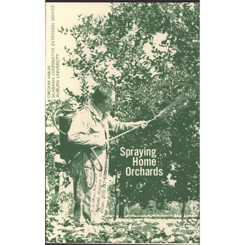 Leitfaden zur Schädlingsbekämpfung in Hausobstgärten der Alabama Cooperative Extension (ANR-50) aus der Zeit vor der Pandemie Bild 1