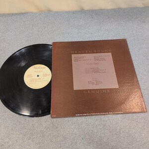 Disque vinyle authentique lié Heaven Bound Southern Gospel Windchime Records 1982 WC-5010 image 2