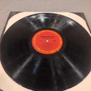 Barbra Streisand A Christmas Album Vinyl LP Columbia CS 9557 Holiday Stereo VG+ image 5