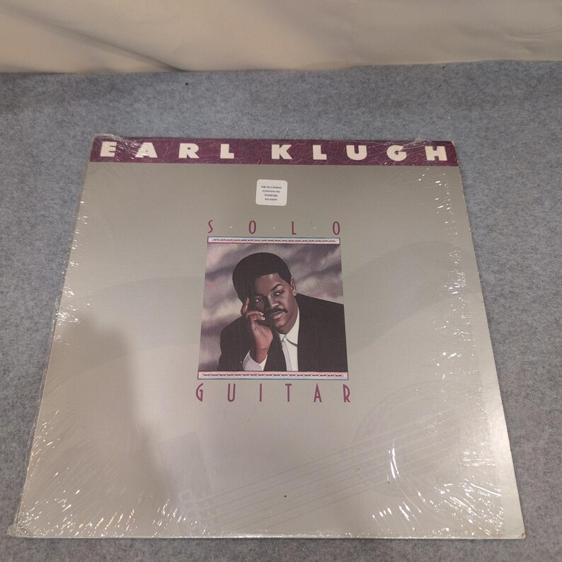 Earl Klugh Solo Guitar Vinyl LP 1989 Warner Bros 1-26018 Jazz Instrumental image 1
