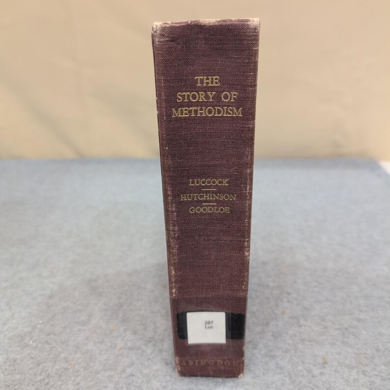 The Story of Methodism Halford E Luccock Paul Hutchinson Abingdon Press image 2