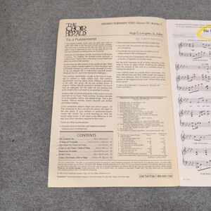 The Choir Herald Janvier Février 1996 Volume 99 Numéro 3 Magazine de musique chorale image 2