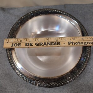 Vintage Silver Plated FB Rogers Bowl w/ Pyrex Casserole Dish w/ Lid image 12