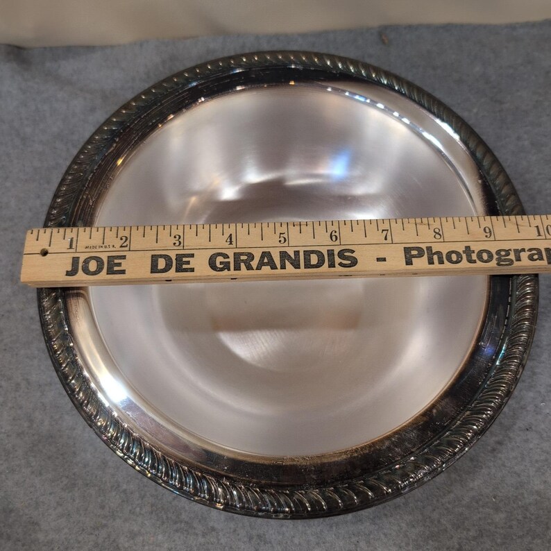 Vintage Silver Plated FB Rogers Bowl w/ Pyrex Casserole Dish w/ Lid image 12
