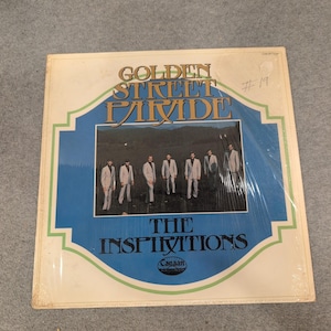 The Inspirations Golden Street Parade Vinyl LP Canaan Records CAS-9779-LP Gospel image 1