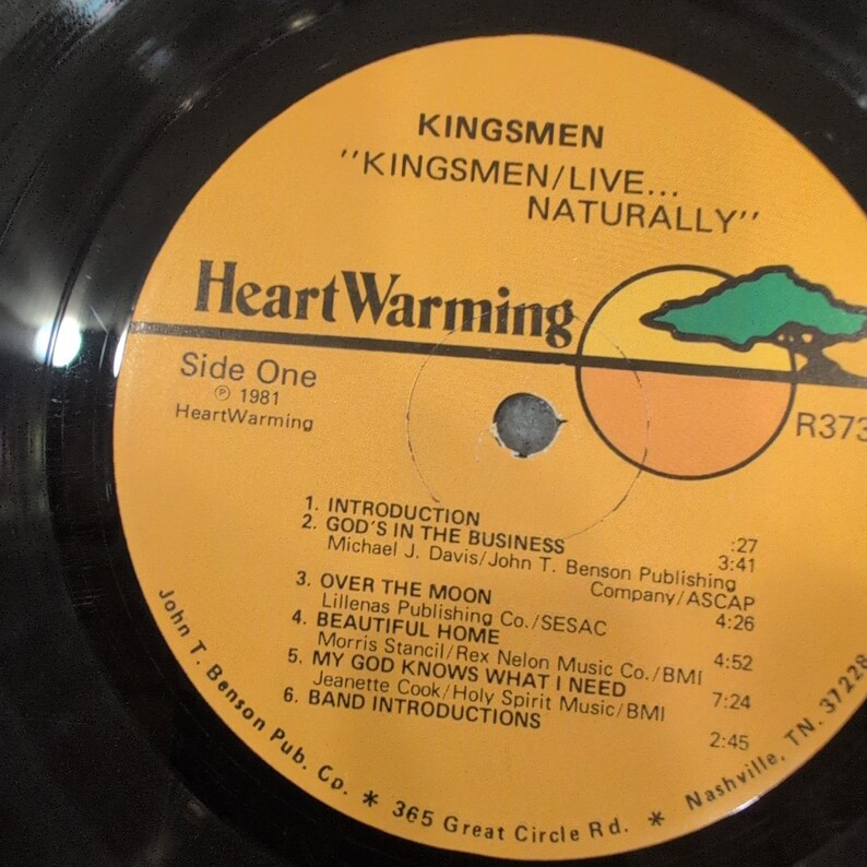 The Kingsmen Live Naturally 2-LP & Chart Breakers Schallplatte Lot Evangelium R3734 Bild 8