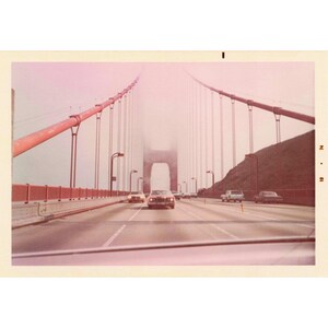 Vintage 1974 Golden Gate Bridge California Road Trip Photo Lot of 10 image 4