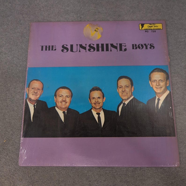 The Sunshine Boys Power Pak Gospel Series Vinyl LP Record PG 728 Religious Music image 1