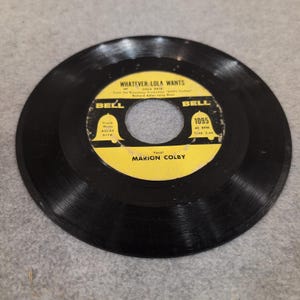 Marion Colby Whatever Lola Wants Heart Damn Yankees Bell 1095 45 RPM Vinyl image 3