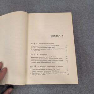 Galileo Man of Science Ernan McMullin 1967 Hardcover Book with Dust Jacket image 6