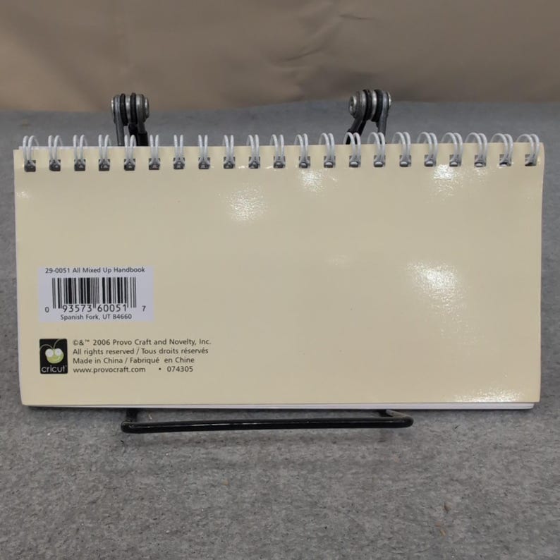 Manual de instrucciones de Cricut All Mixed Up de Cynthea Sandoval, Provo Craft 29-0051 imagen 3