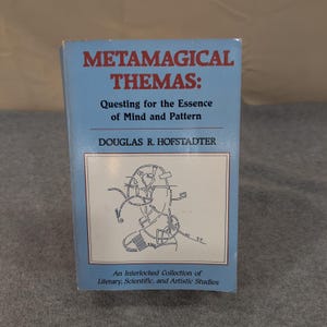 Metamagical Themas Douglas Hofstadter 1st Edition 1985 Mind and Pattern Book image 1