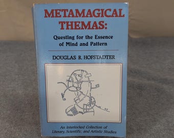 Temas metamágicos Douglas Hofstadter 1.ª edición 1985 Libro de Mente y Patrón