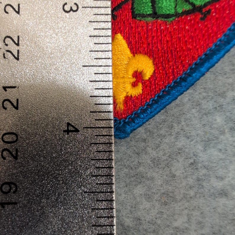 1984 Spring Camporee Creeconee Scout Patch "Scout More in '84" image 3