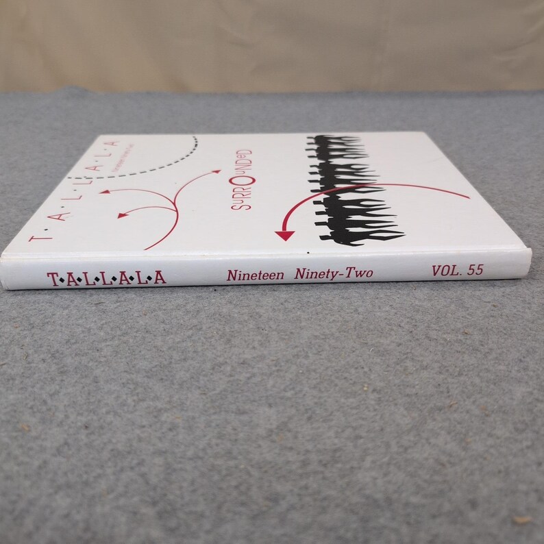 1992 Tallala Talladega High School Yearbook Alabama Vol 55 Surrounded Vintage image 2