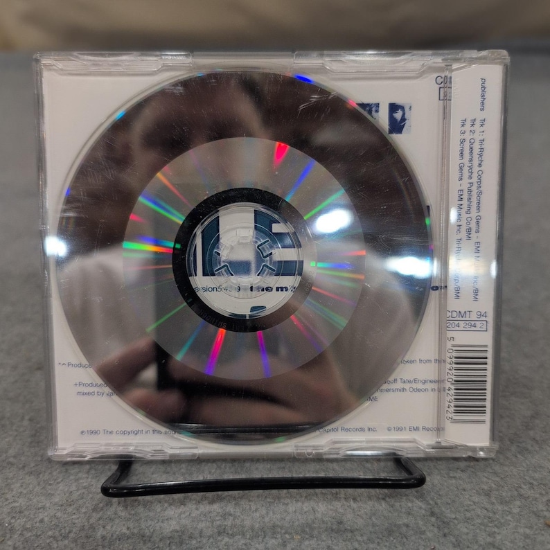Queensryche Silent Lucidity CD Single 1991 Capitol Records CDMT 94 VG+ image 2
