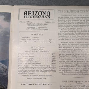 4 Arizona Highways Magazines Collection 1971 1972 1977 Vintage Southwest Travel image 2