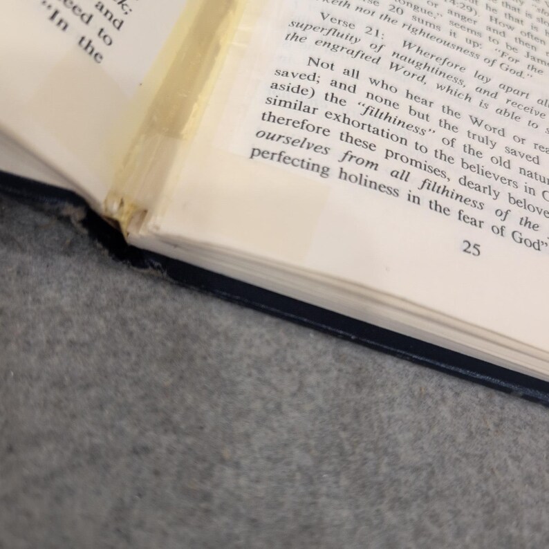 James ... Diener Gottes Dr. Oliver B Greene 1985 Erster Druck Hardcover-Buch Bild 6