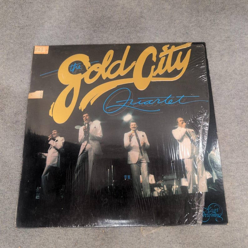 The Gold City Quartet Live Vinyl LP Heart Warming Records R3817 Southern Gospel image 1