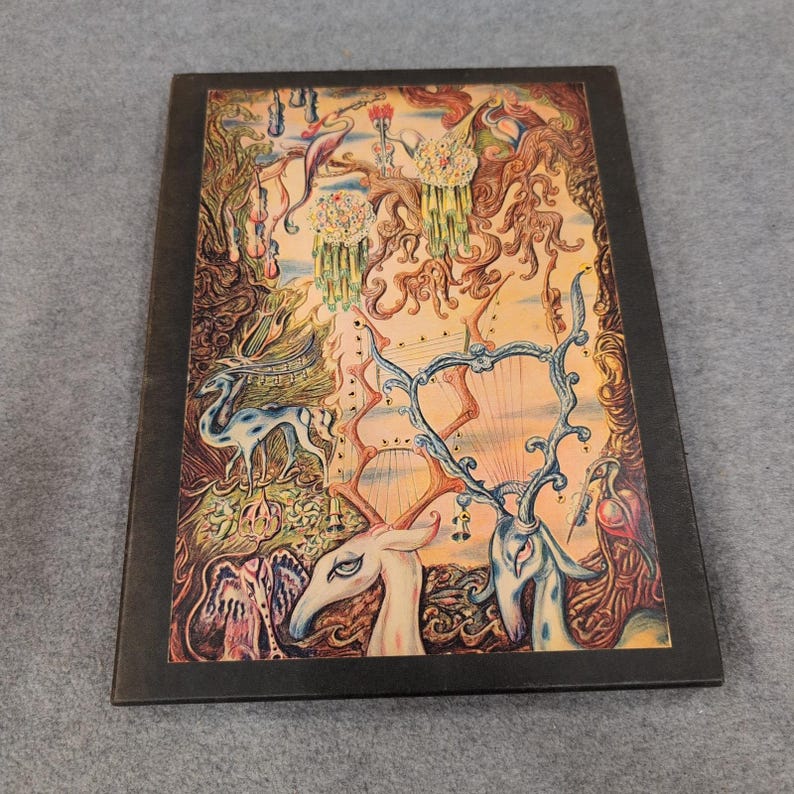 Alexander King Peter Altenberg Evocations of Love 1960 First Printing Slipcase image 3