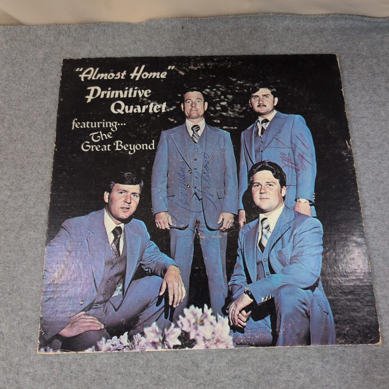 Primitive Quartet Almost Home Featuring The Great Beyond Vinyl LP 1978 RSR-794 image 1