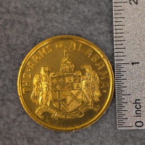 George Wallace Inauguration 50th Governor of Alabama Commemorative Coin Medal image 3