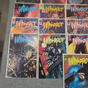 Whisper First Comics Lot 1-37 + Special Steven Grant Steve Epting Ninja image 3