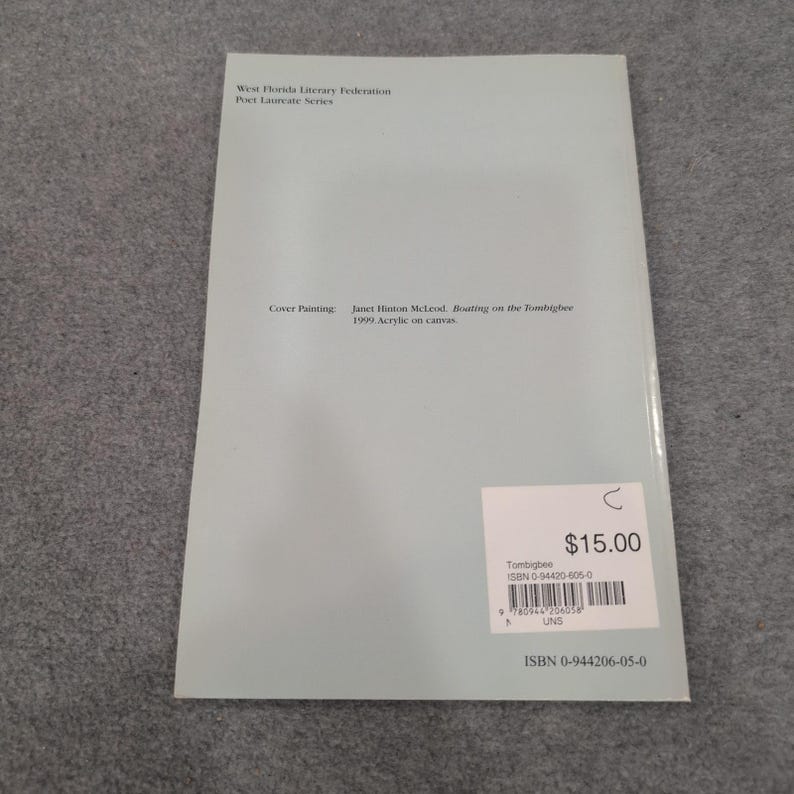 Tombigbee Henry Langhorne Poetry West Florida Literary Federation 1st Ed 1999 image 2