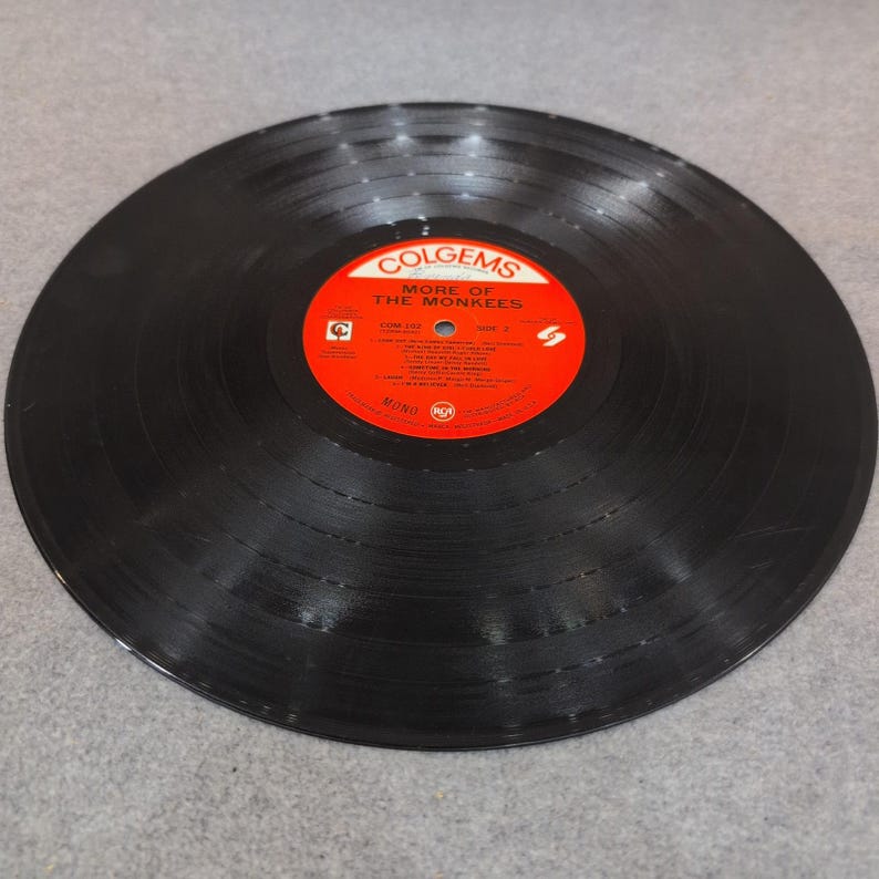 The Monkees More of the Monkees Vinyl LP Mono Colgems COM-102 1967 Vintage image 4