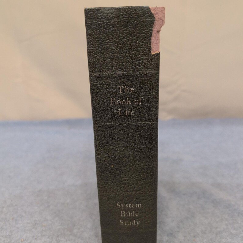 Estudio bíblico del Sistema: El Libro de la Vida, edición ampliada de Zondervan, año 1977. imagen 2