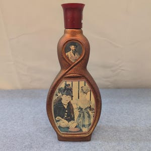 VTG Jim Beam Decanter "Manet / Gare Saint Lazare" Art Series Alabama Label 11.5" image 1