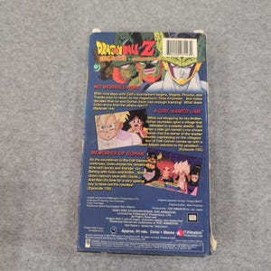 Dragon Ball Z Cell Games A Moment's Peace VHS Anime Episodes 154-156 Funimation image 2