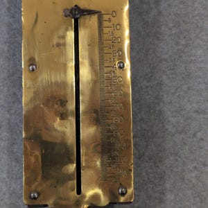 1890-1920's Chatillons Improved Spring Balance Hanging Scale NY 125 Lbs Brass image 6