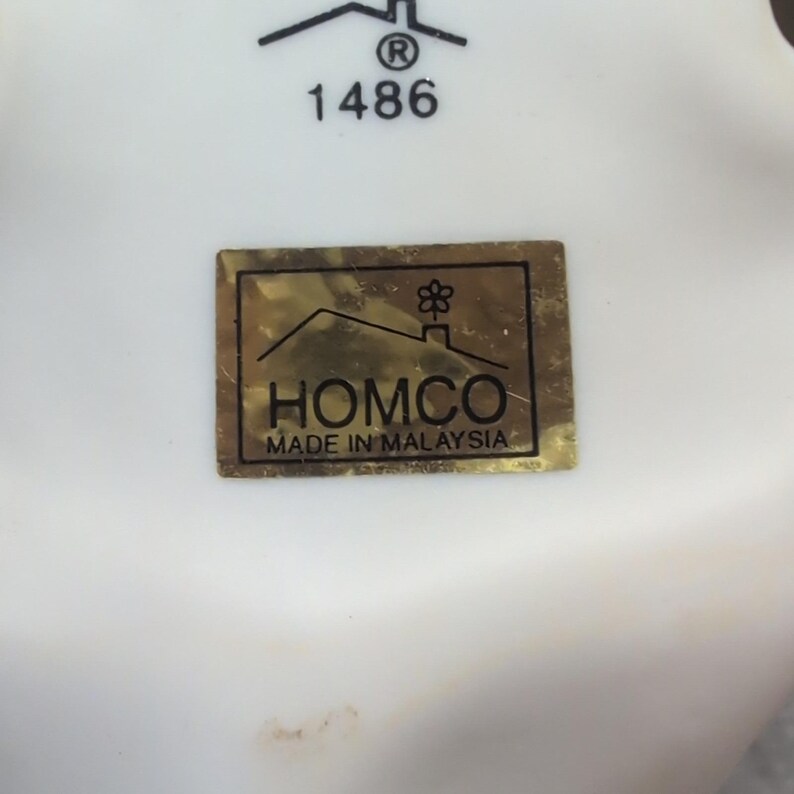 Homco 1486 Vintage Porslin Damfigur Blågrön Klänning Rosa Sjal Malaysia bild 5