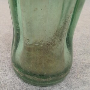 Vintage Coca-Cola Bottle Pulaski TN 1923 Patent Georgia Green Glass 1942 Coke image 3