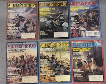 Military History Magazine 2000 6 Issues King Arthur Korean War VG