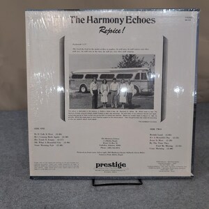 The Harmony Echoes Rejoice! Vinyl LP Prestige Records 80-123 Southern Gospel image 2