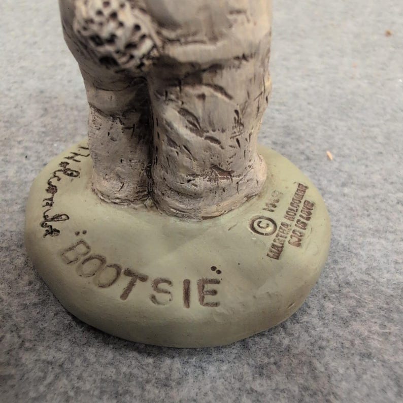 Martha Holcombe All God's Children Bootsie Bunny Figurine 1529 Signed 48 image 3