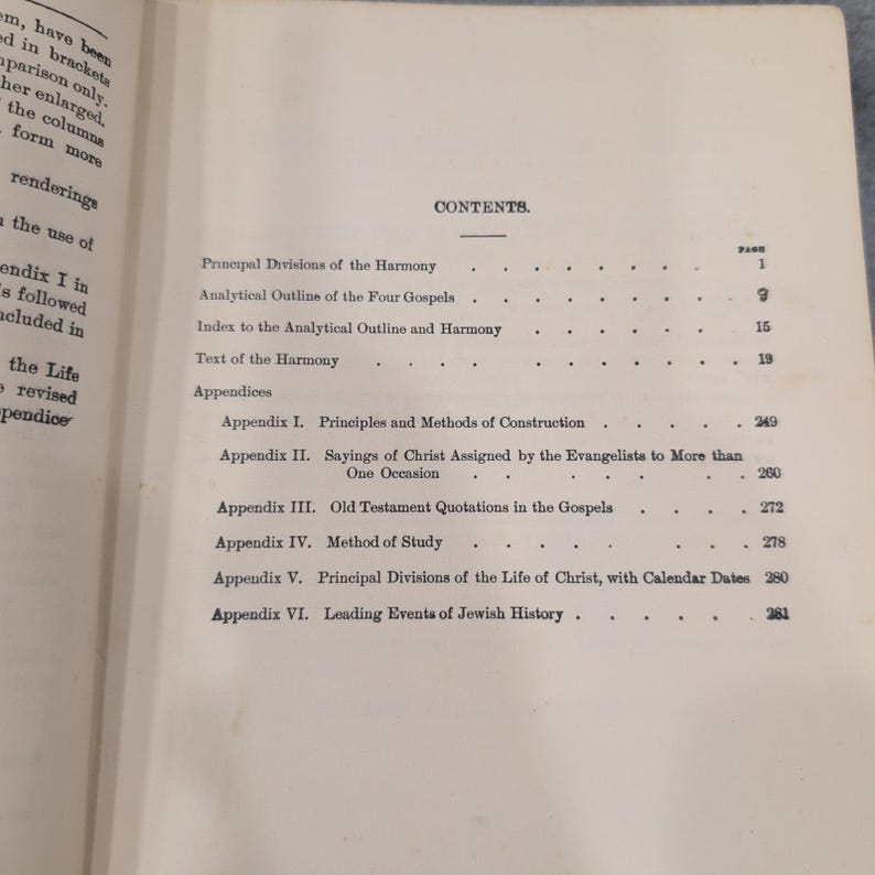 A Harmony of the Gospels for Historical Study Stevens Burton 1932 Scribner's image 7