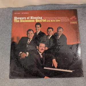 The Statemen Quartet Showers of Blessing Vinyl LP RCA LSP-3815 1967 Bild 1