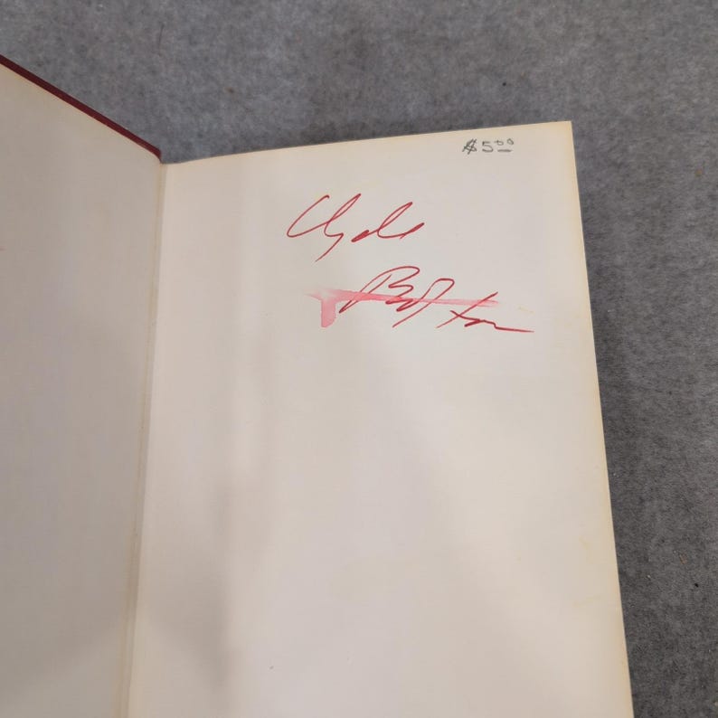 The Crimson Tide A Story of Alabama Football Clyde Bolton Signed 1972 Hardcover image 3