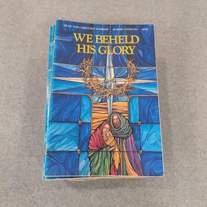 Lot of 20 We Beheld His Glory Robert Sterling SATB Christmas Worship Music 1987 image 1