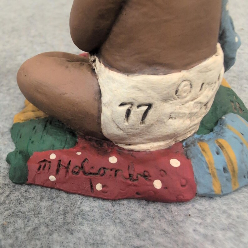 All God's Children Peanut Figurine Martha Holcombe Miss Martha Originals #77 image 4