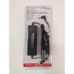 RadioShack Wireless Phone Recording Controller 17-855 New in Package NOS