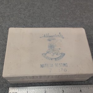 Alberts Molds Inc 1976 Ceramic Casting Mold Santa Hat Christmas Craft Project image 4
