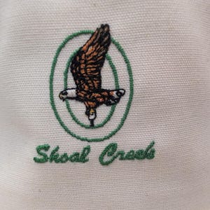 Vintage Shoal Creek Golf Club Embroidered Eagle Golf Cap Hat image 4