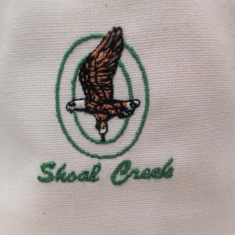 Vintage Shoal Creek Golf Club Embroidered Eagle Golf Cap Hat image 4